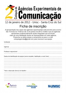 Ficha de Inscrição