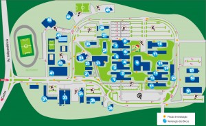mapa câmpus